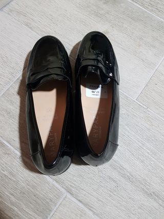 Zapatos charol negros N° 37