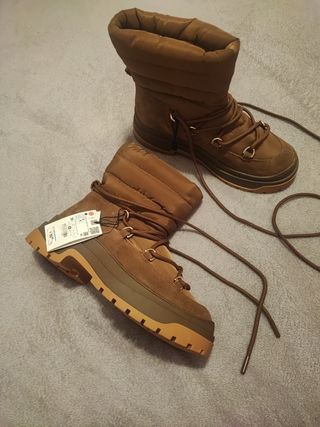 Botas calentitas marrones