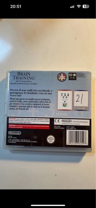 Gioco Nintendo DS lite