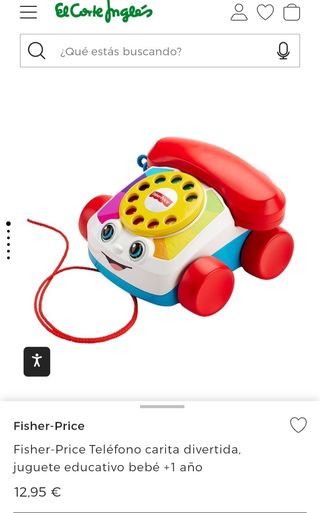 Teléfono fisher price