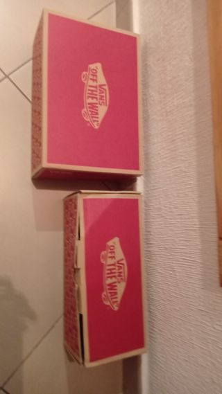 Cajas zapatillas Vans