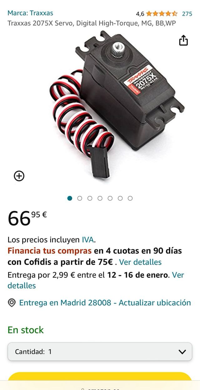 servo rc radiocontrol traxxas