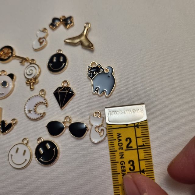 Lote 20 colgantes metálicos Nuevos