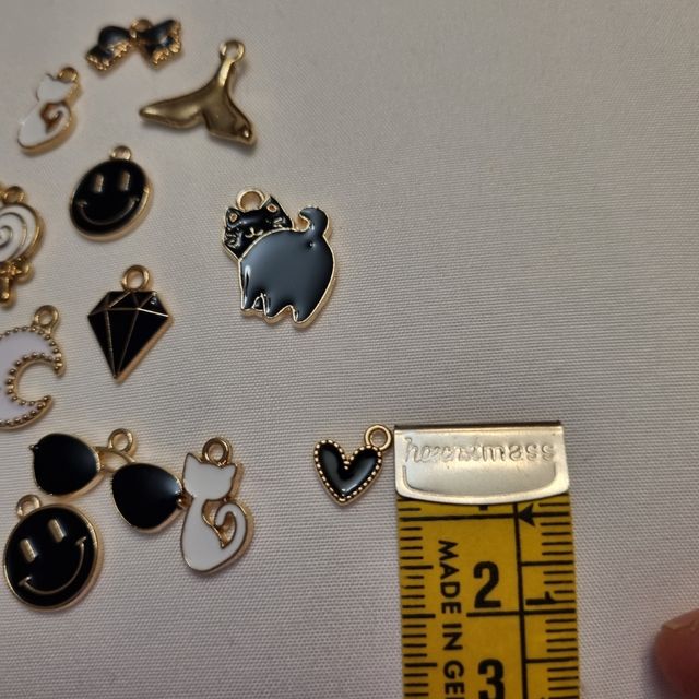 Lote 20 colgantes metálicos Nuevos