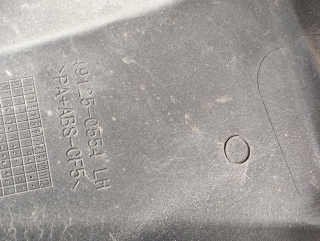 Tapa lateral izquierda Kawasaki Er6n 2012-2016