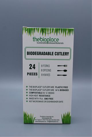 Set posate biodegradabili in PLA