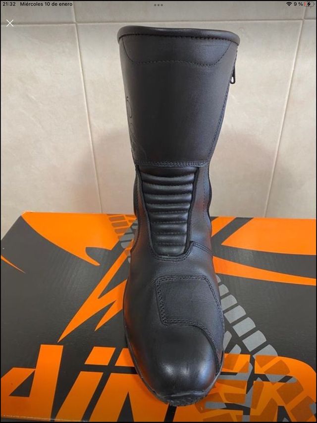 BOTAS MOTERAS RAINERS PIEL