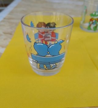 Bicchieri nutella vintage