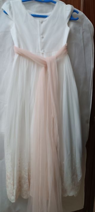 Vestido comunión  110 cm.