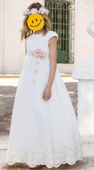 Vestido comunión  110 cm.
