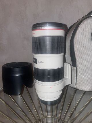 objetivo canon 70 - 200 2,8 L IS II USM