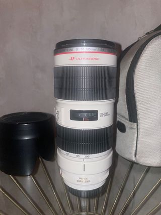 objetivo canon 70 - 200 2,8 L IS II USM