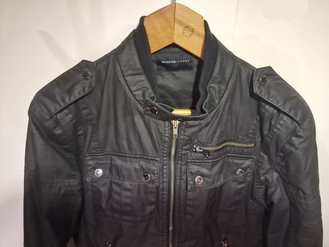 Giubbino Selected similpelle uomo taglia M