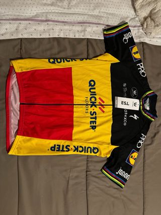 maillot quick step floors Campeon Belgica NUEVO 