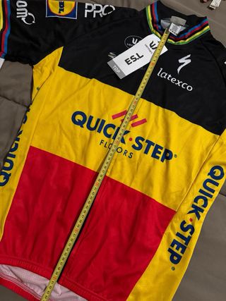 maillot quick step floors Campeon Belgica NUEVO 