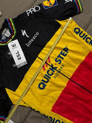 maillot quick step floors Campeon Belgica NUEVO 