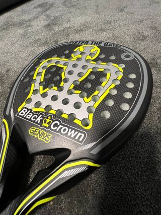 Pala Padel Black Crown Genius