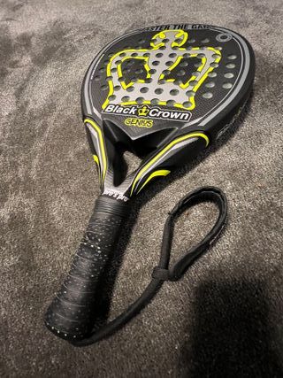 Pala Padel Black Crown Genius