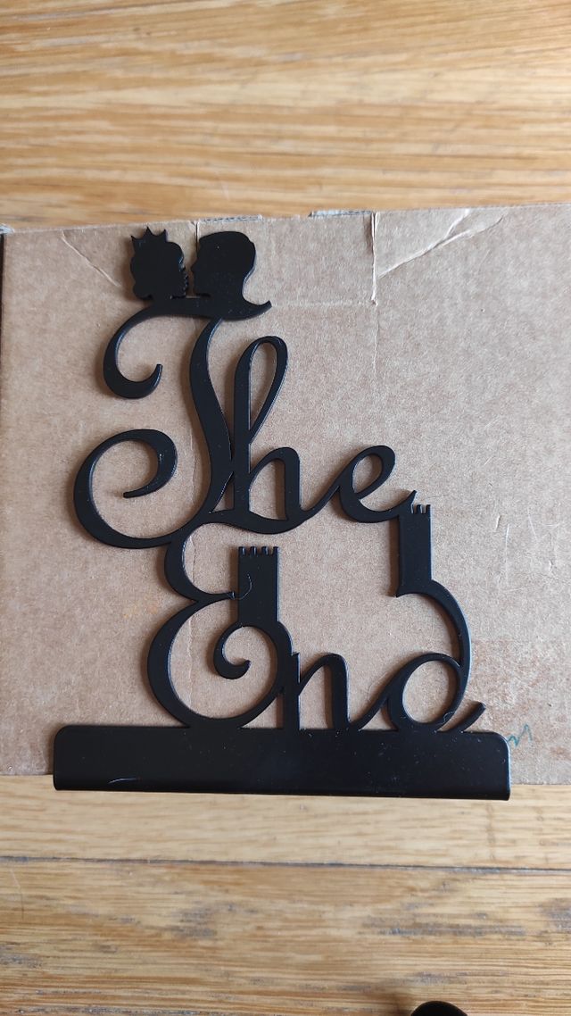 Sujetalibros decorativo metal