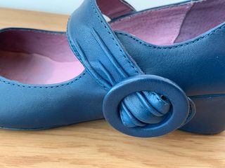 Zapatos azules de piel de Zendra talla 36