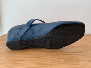 Zapatos azules de piel de Zendra talla 36