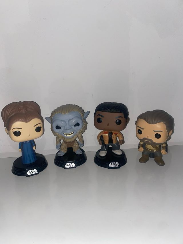 4 Funko Pop’s de Star Wars