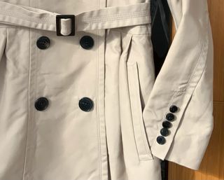 Gabardina de Zara talla M