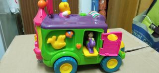 Camión interactivo musical de circo