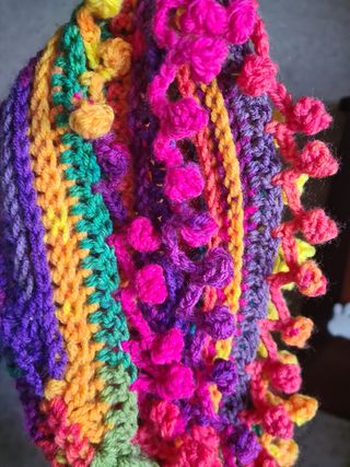 Pañuelo bufanda triangular