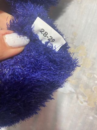 pantofole bambini coniglietto blu