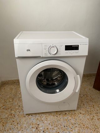 Lavadora 6kg, 1000rpm, carga frontal 15 programas