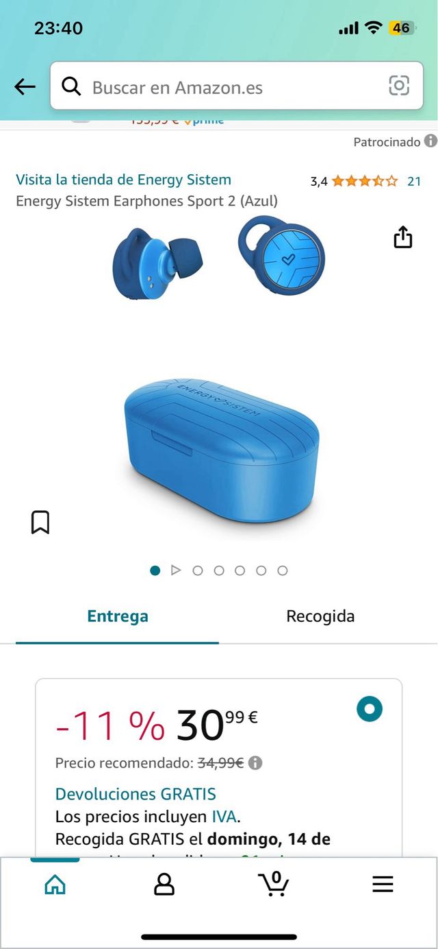 auriculares energy sistem sport