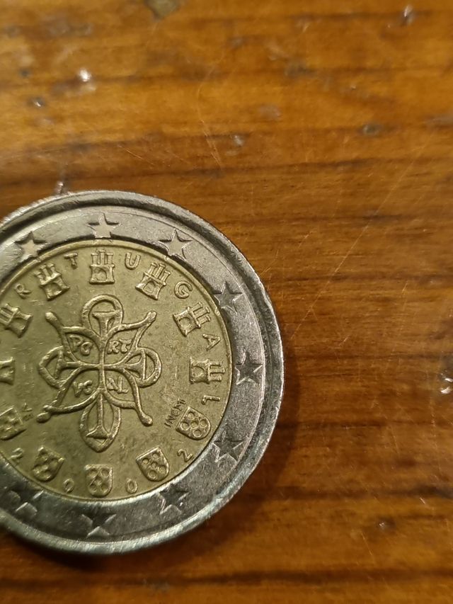 Moneda 2€ Portugal mala acuñacion