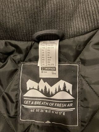 Cazadora impermeable de montaña