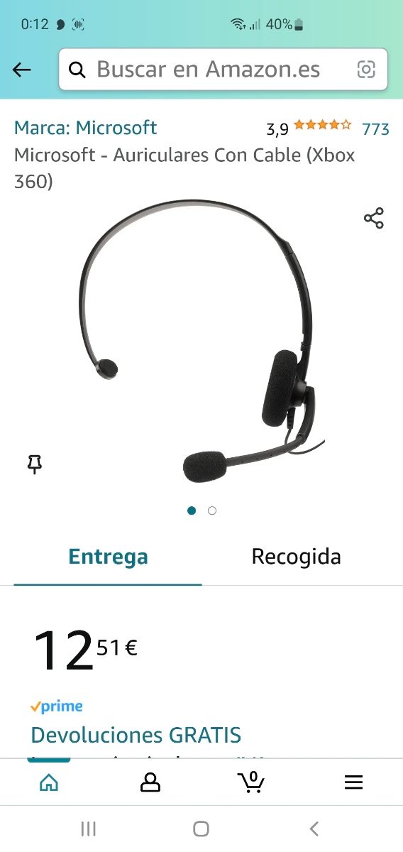 Auriculares micrófono xbox 360