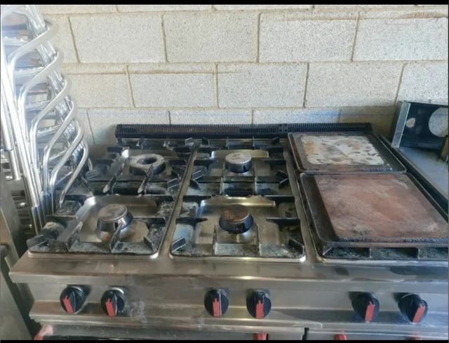 Cocina industrial a gas ciudad