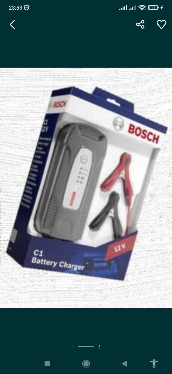 Carregador Bosch 12v