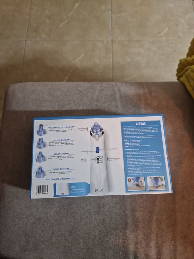 Succionafor de poros y puntos negro