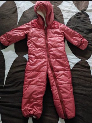 Buzo/ Mono Nieve Bebé 12 meses (71-77cm)