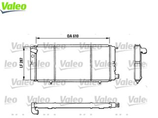 Citroen Saxo Radiador Nuevo Valeo 732807