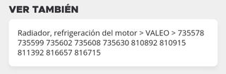 Citroen Saxo Radiador Nuevo Valeo 732807