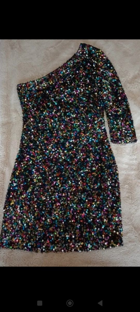 Vestido lentejuelas talla M