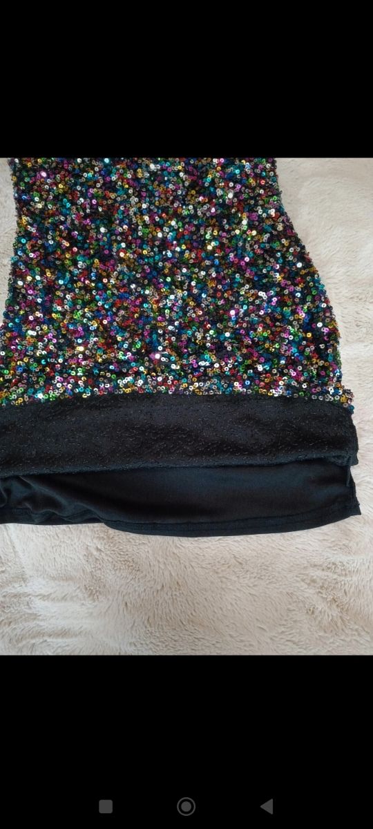Vestido lentejuelas talla M
