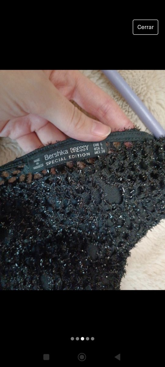 Vestido Bershka talla L