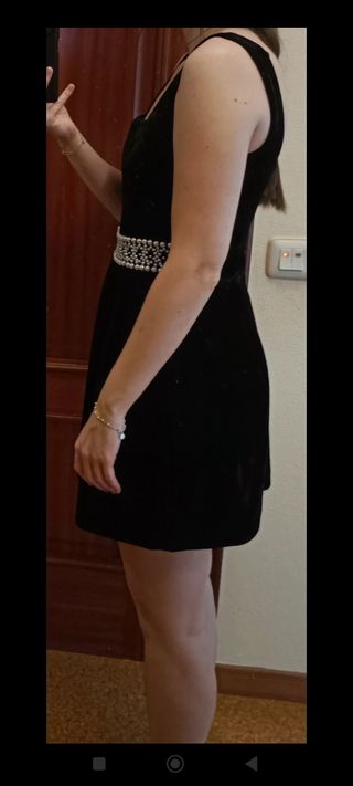 Vestido terciopelo talla M