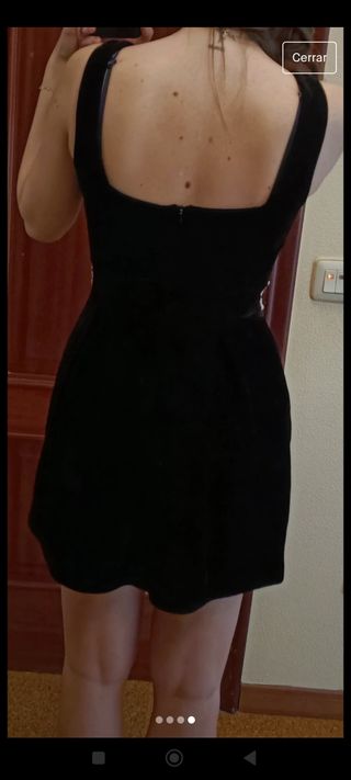 Vestido terciopelo talla M