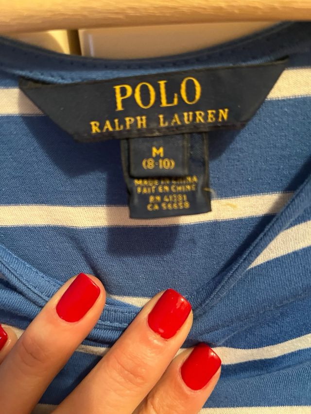 Vestido Polo Ralph Lauren talla 8-10