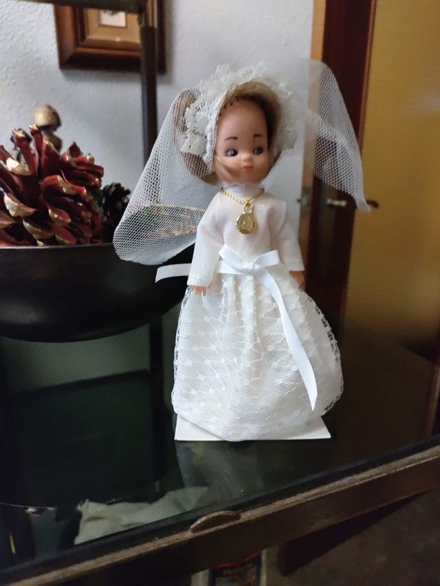 Figura Comunión Vintage para tarta