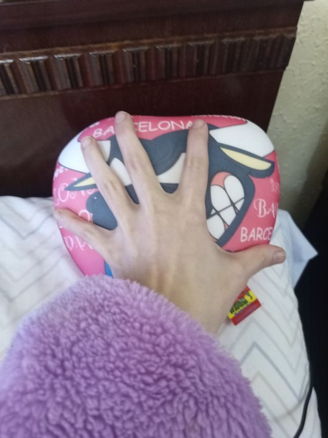 Almohada corazón antiestres