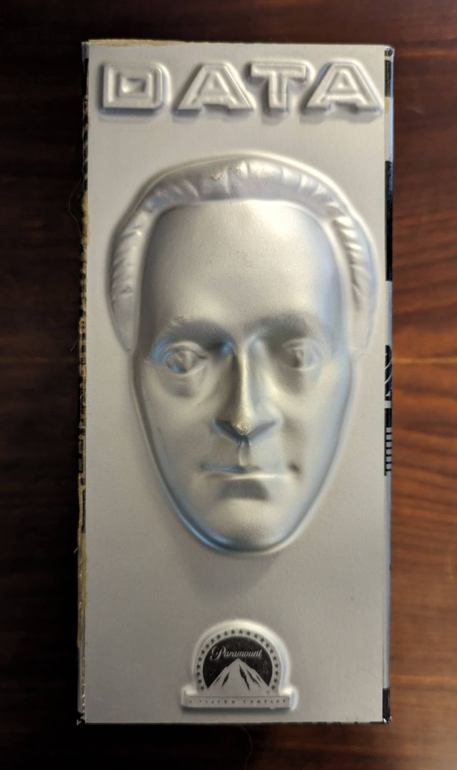 Star Trek TNG Data VHS